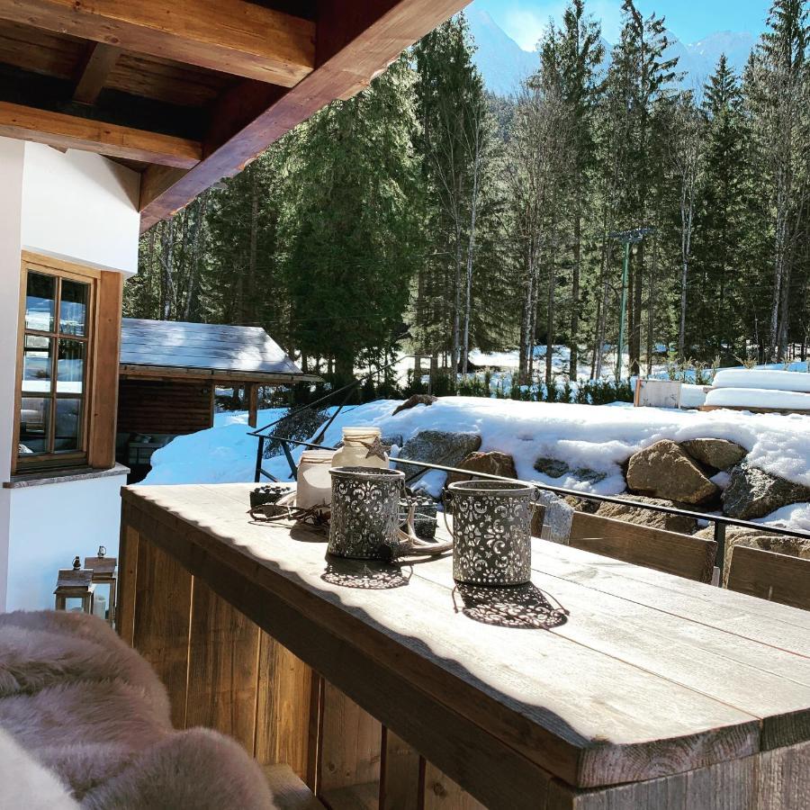 Chalet S - 5 Sterne Luxus Ferienhaus Direkt Am Eibsee Und Zugspitze Grainau Exterior photo